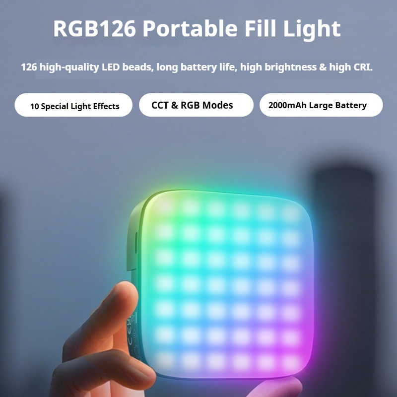 New NEEWER RGB126 Fill Light 3 - مراجعة Photography Lighting System وسعره