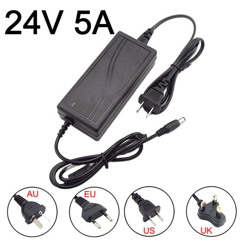 24V 5A 5000ma Power Supply AC  - مراجعة Macro Photography Led Lighting وسعره