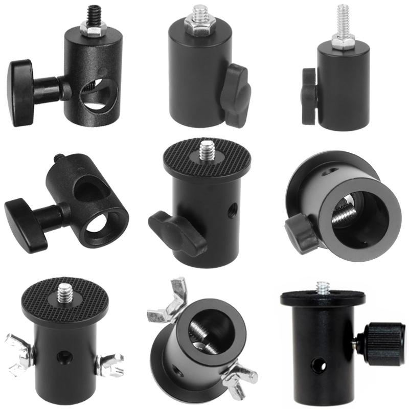 Tripod Light Stand Adapter 1/4 - مراجعة Photography Lighting System وسعره