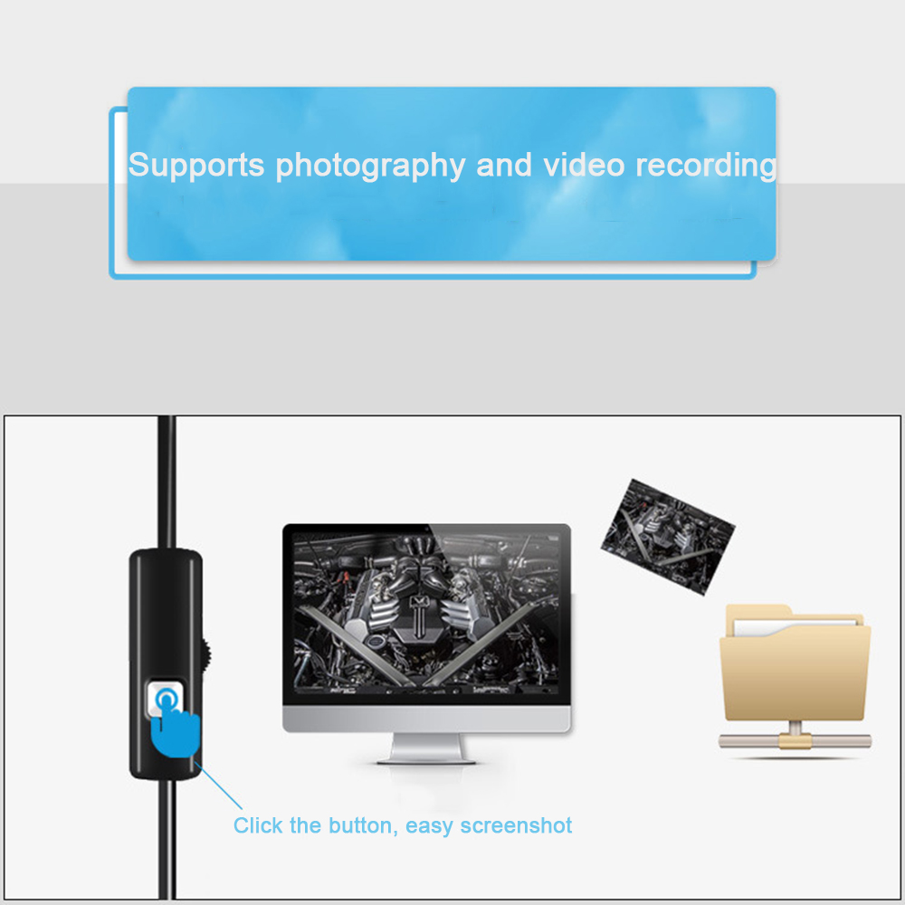 Endoscope Camera For Mobile Ph - مراجعة Macro Photography Led Lighting وسعره