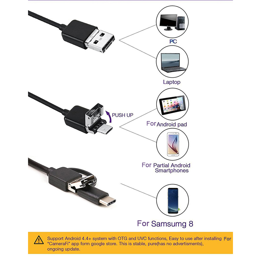 Endoscope Camera For Mobile Ph - مراجعة Macro Photography Led Lighting وسعره