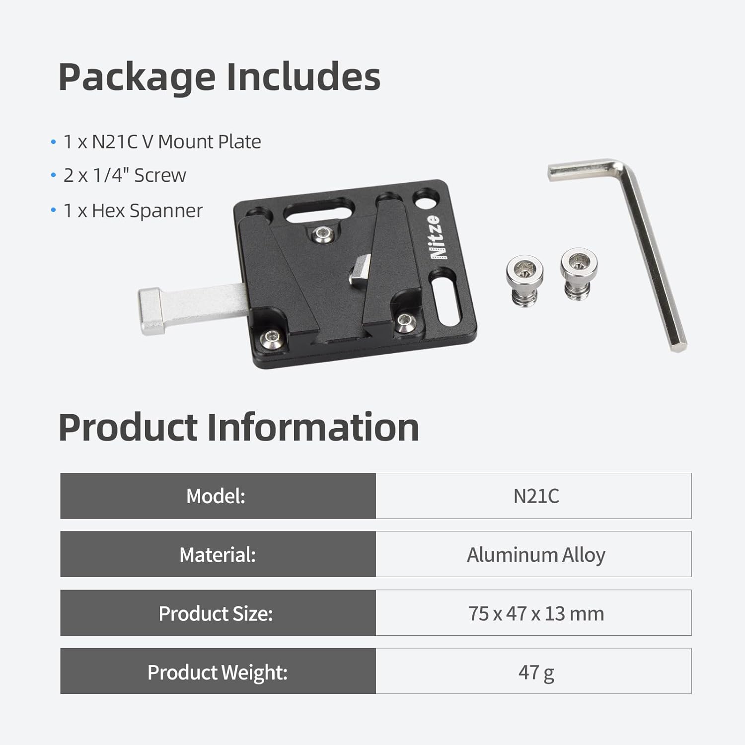 Nitze V Mount Battery Plate, A - مراجعة V Mount Battery وسعره