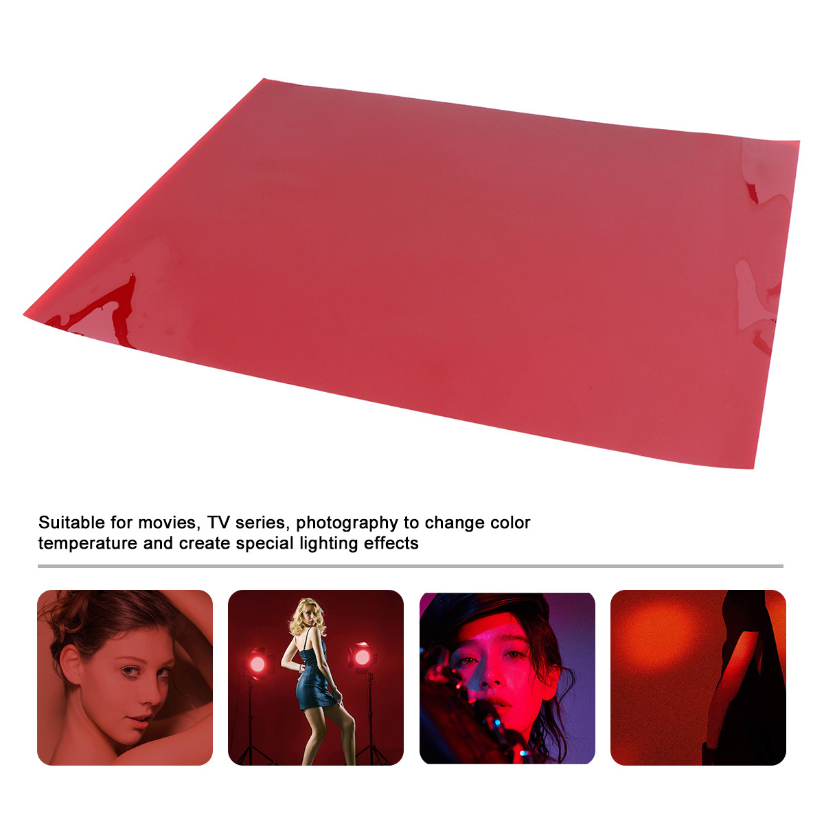 3pcs Deep Light Photography St - مراجعة Photography Lighting Gel وسعره