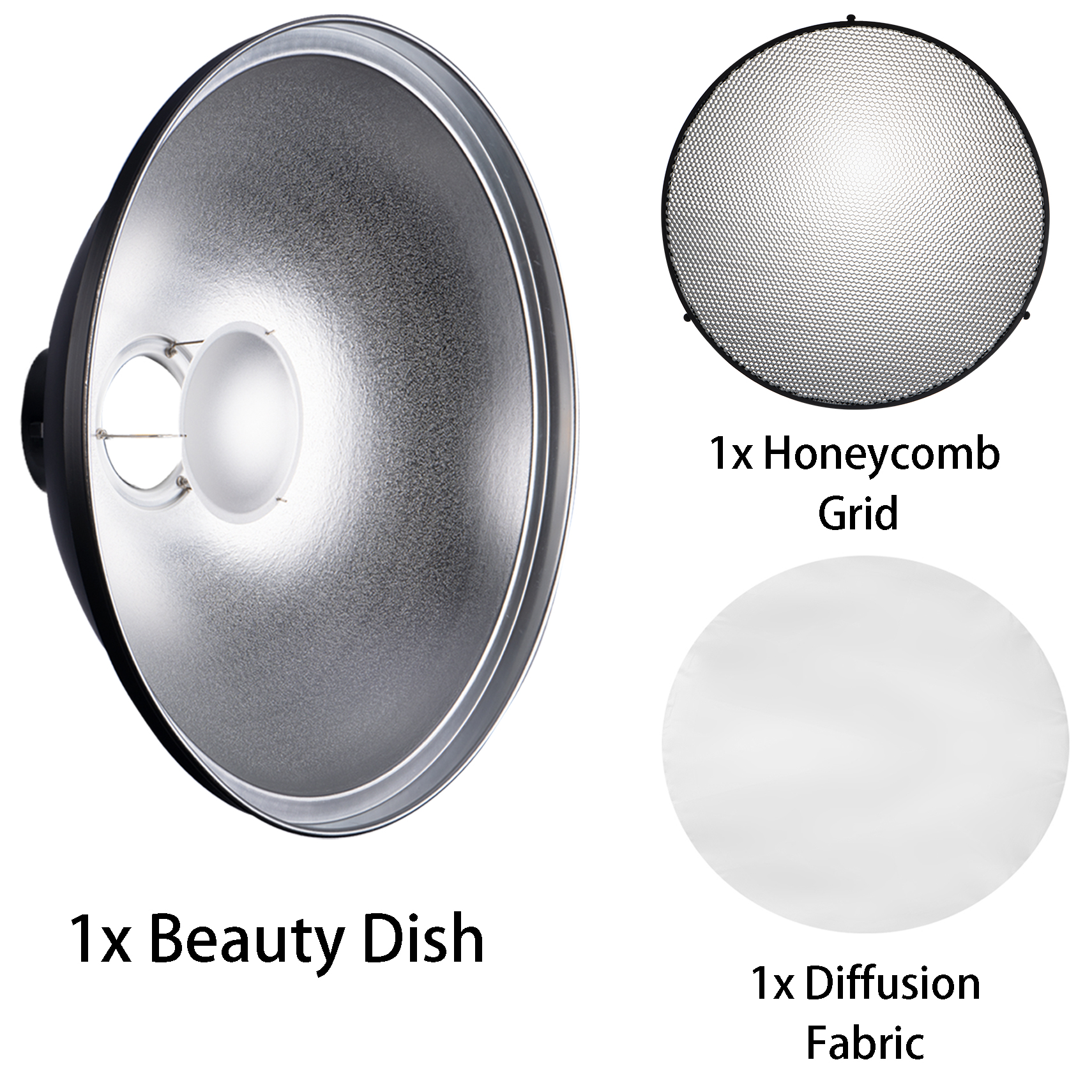 Selens Reflector Beauty Dish 3 - مراجعة Photography Lighting Grid وسعره