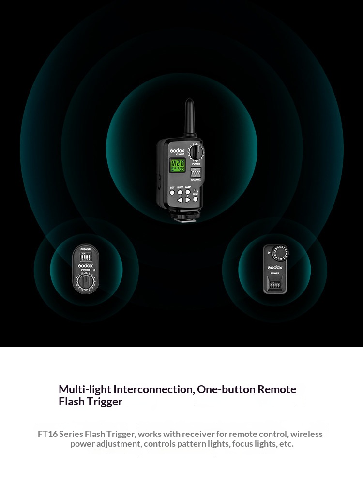 FT-16 Flash Trigger Set Transm - مراجعة Trigger Receiver Set وسعره