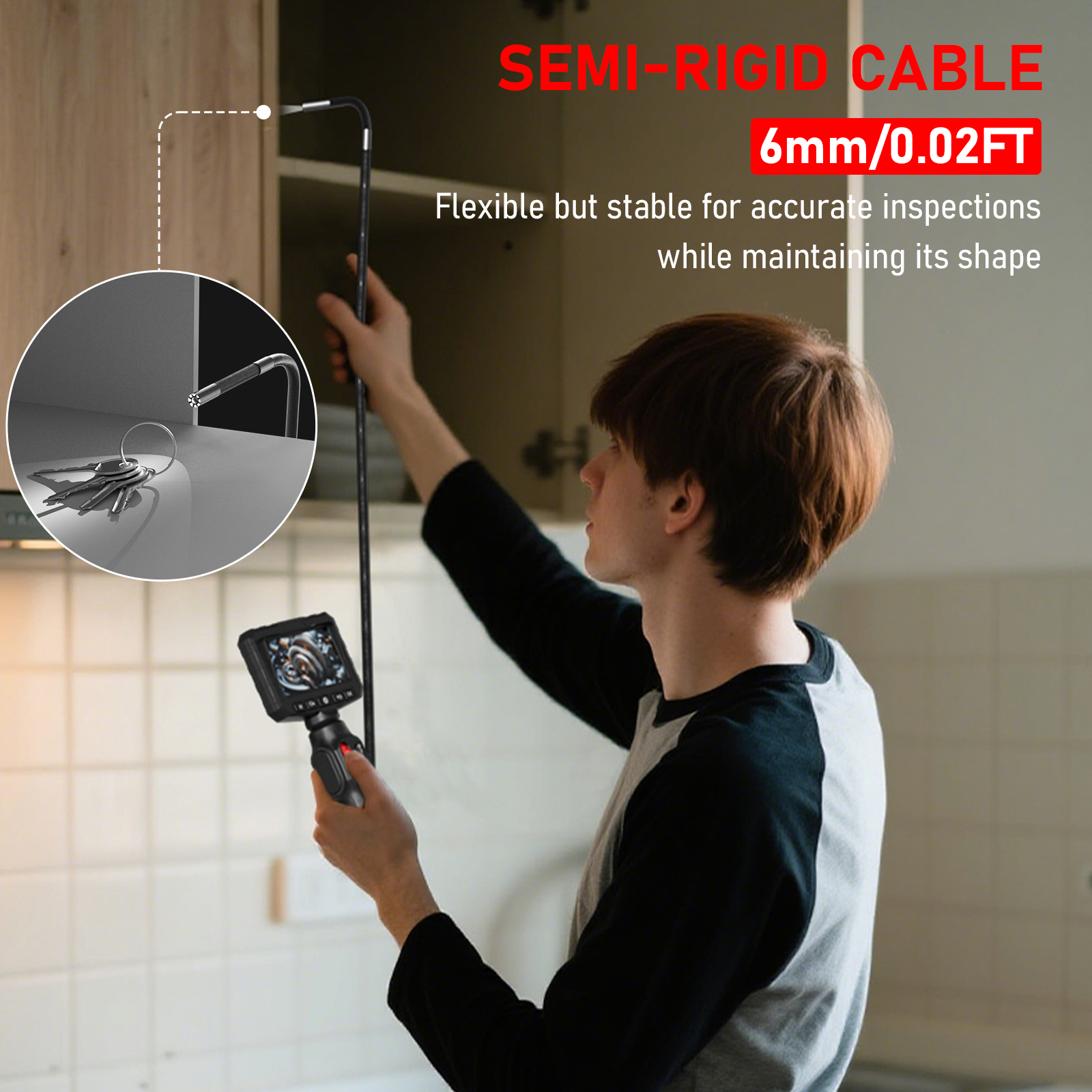 Endoscope Camera with Light 3. - مراجعة Macro Photography Led Lighting وسعره