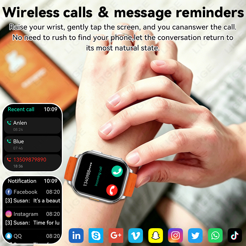 LIGE 2026 Camera Smart Watch M - مراجعة Photography Lighting Gel وسعره
