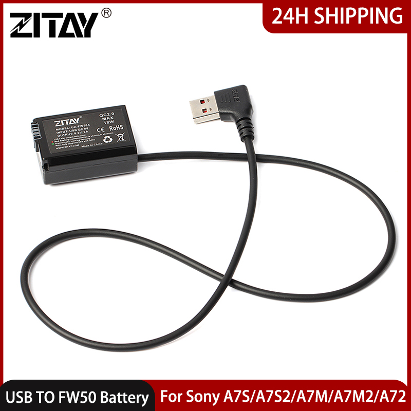 ZITAY USB to FW50 Camera Dummy - مراجعة Photography Lighting For Dummies وسعره