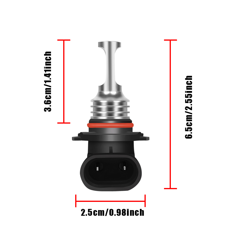 4pcs 9005+H11 36000LM 6000K Br - مراجعة V Mount Battery وسعره