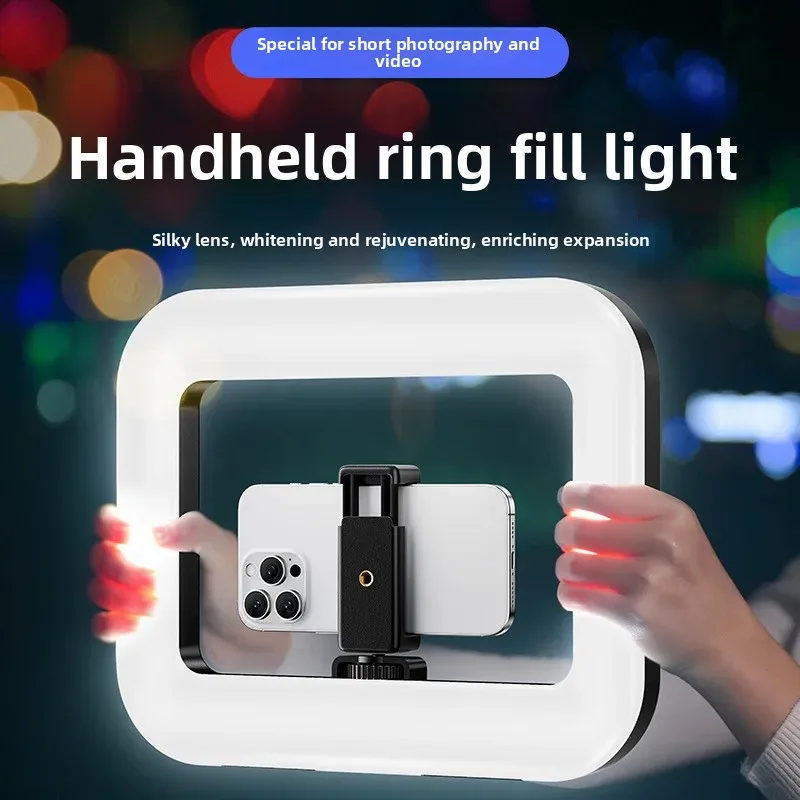 Portable Handheld Ring LED Lig - مراجعة Photography Lighting System وسعره