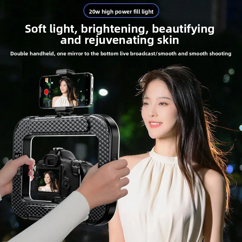Portable Handheld Ring LED Lig - مراجعة Photography Lighting System وسعره