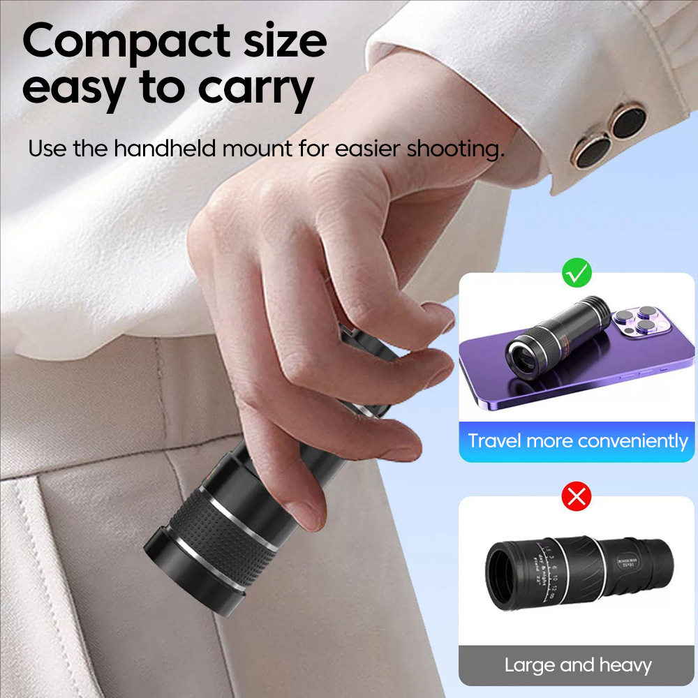 Universal 20x Telephoto Phone  - مراجعة Photography Lighting Definition وسعره