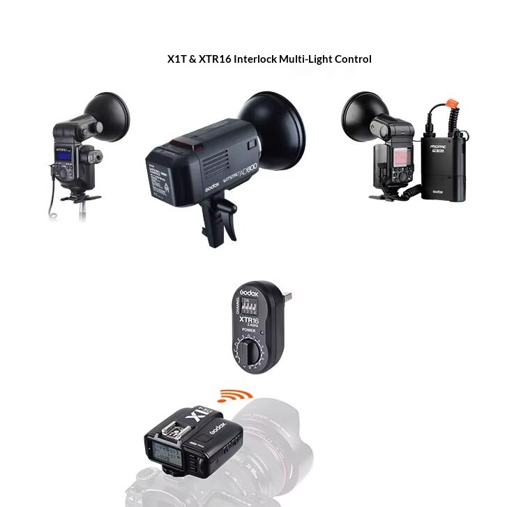 XT-16 Flash Trigger Set XTR16  - مراجعة Trigger Receiver Set وسعره