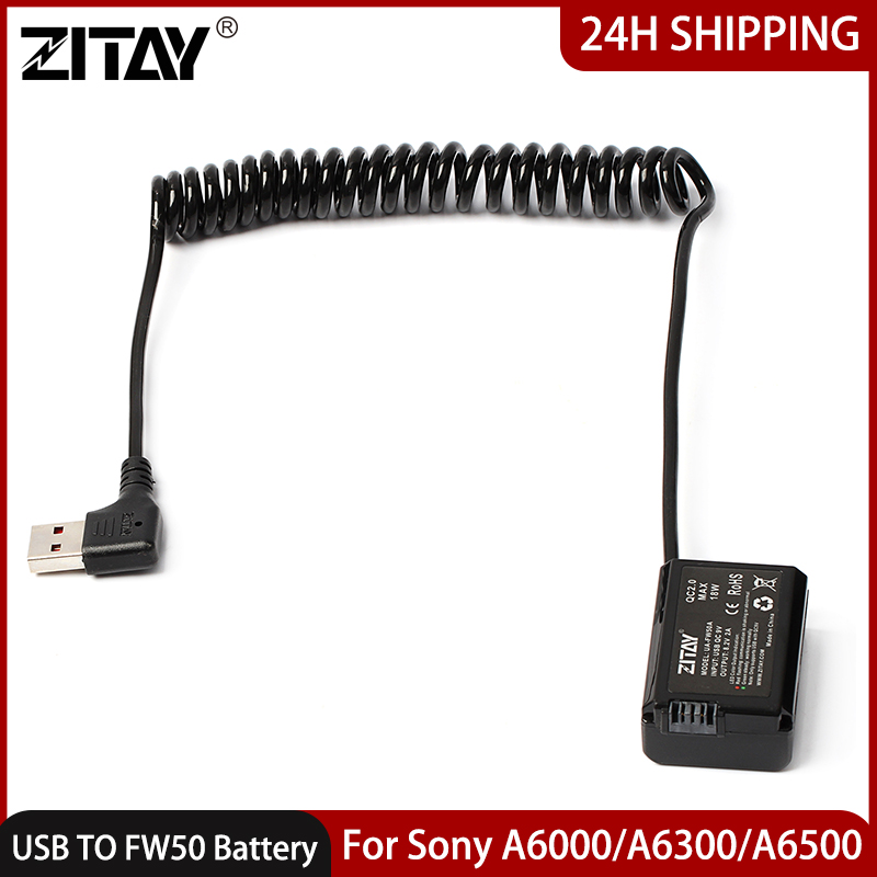 ZITAY USB to FW50 Camera Dummy - مراجعة Photography Lighting For Dummies وسعره