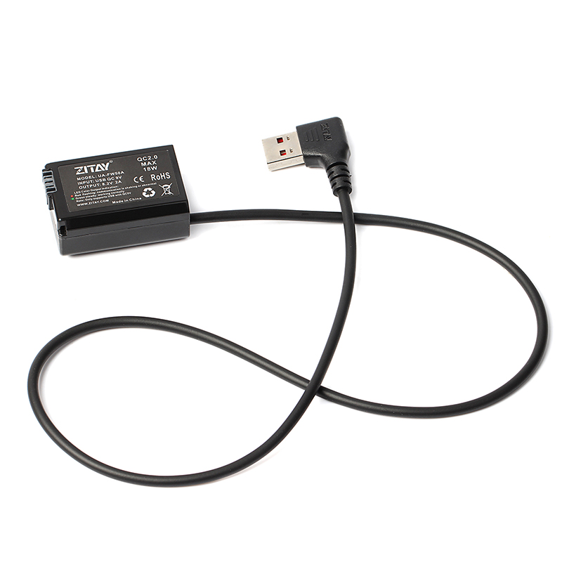 ZITAY USB to FW50 Camera Dummy - مراجعة Photography Lighting For Dummies وسعره